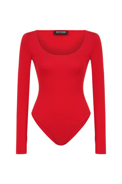 Crew Neck Bodysuit  (Final Sale)