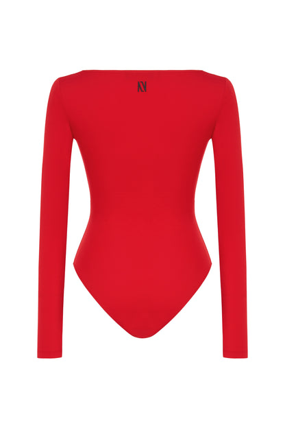Crew Neck Bodysuit  (Final Sale)
